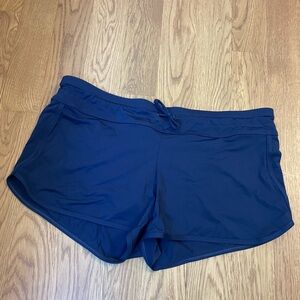 Athleta Deep Blue Swim Shorts